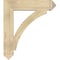 Ekena Millwork Thorton Arts & Crafts Rough Sawn Bracket, Douglas Fir, 6"W x 32"D x 36"H BKT06X32X36THR03RDF - alternate 2